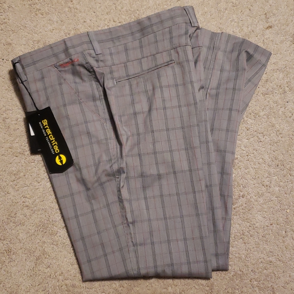 Dwyers and Co Stretch Tec Non iron Golf pants NWT